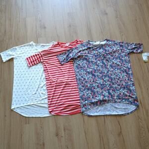 NWT LuLaRoe Irma Tee Bundle with Disney